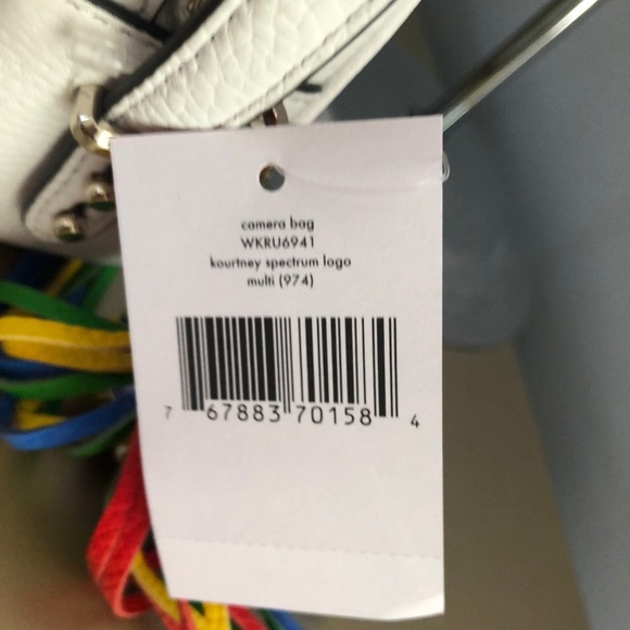 Kate♠️Spade Kourtney Rainbow Camera Crossbody Bag NWT - Picture 4 of 4